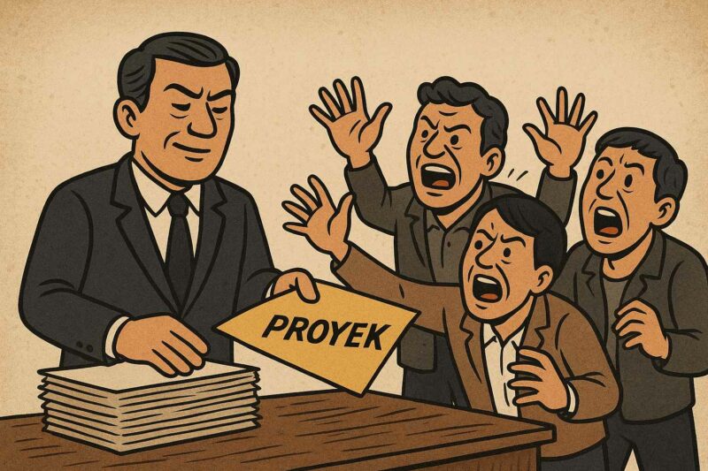 Bagi-Bagi Proyek Diduga Sarat Kepentingan Politik, Publik Tuding Ada Campur Tangan Keluarga Pejabat