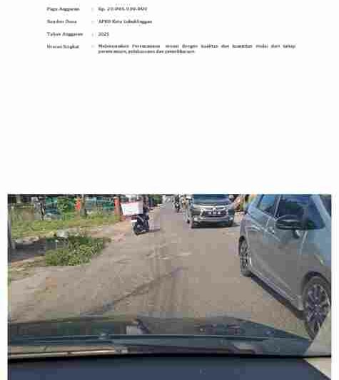 Jalan Kenanga II di Lubuklinggau Utara II Masih Berlubang, Anggaran Rp 20 Miliar Dipertanyakan: Proyek Multiyears?