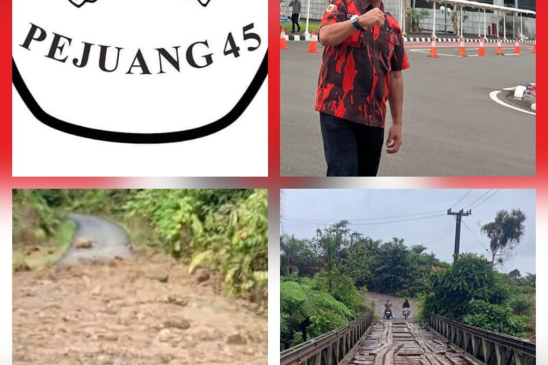 Jalan Rusak Parah di Kecamatan Ulu Talo, Laskar Anti Korupsi Pejuang 45 angkat bicara.